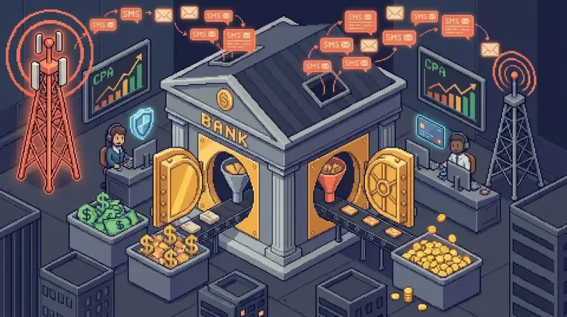 Finance and Insurance Affiliate Lead Generation via Messaging